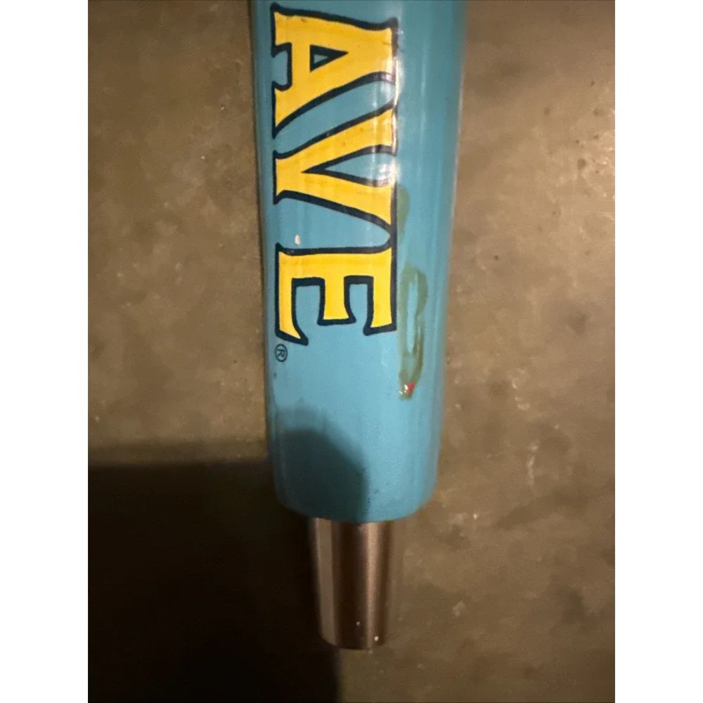 Kona Brewing CO. Beer Tap Handle Big Wave Blue 11.5